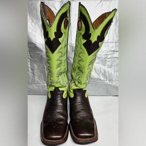 Tony Lama boots - only worn a few times as you can see on the soles.